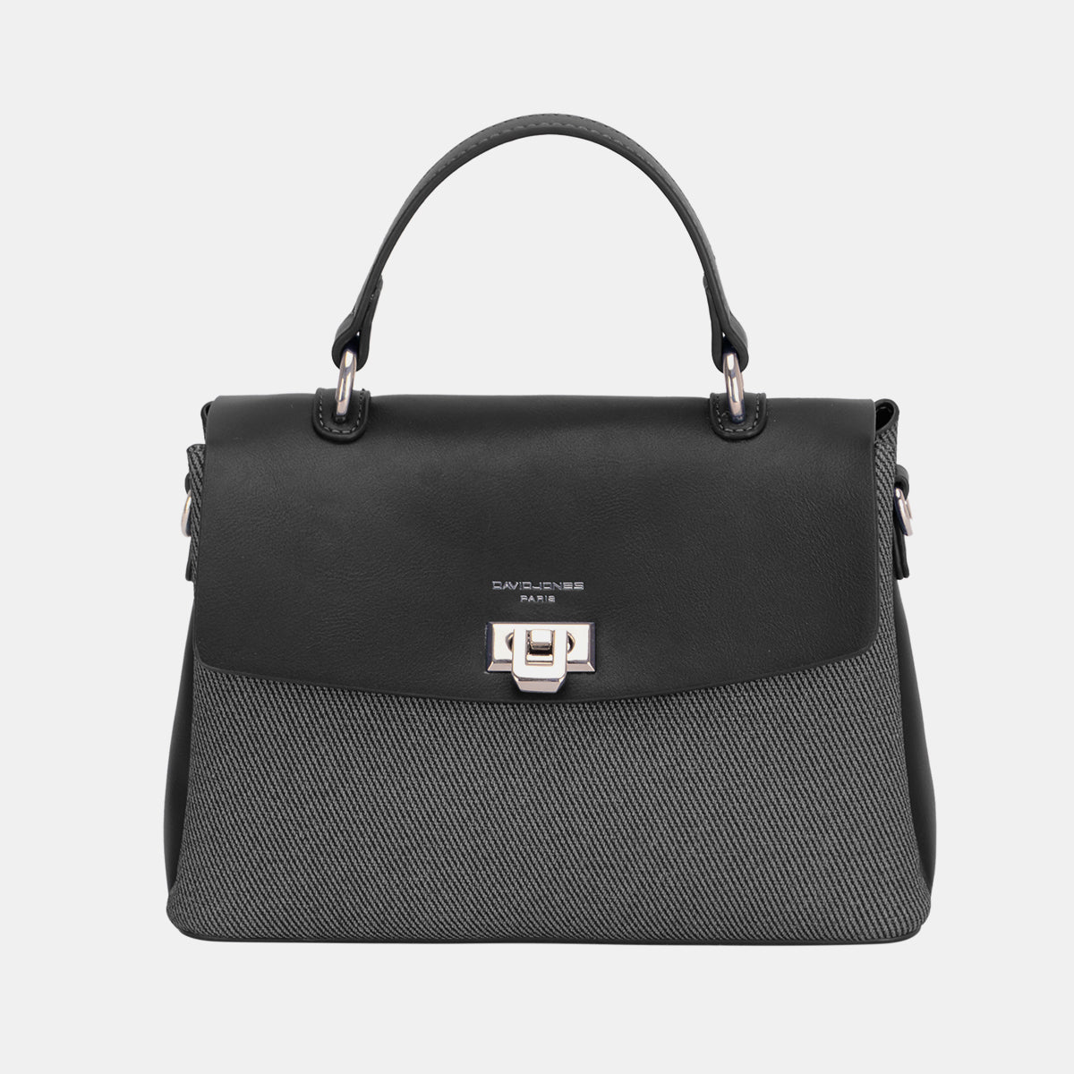 David Jones Striped Contrast Handbag - The Daily Makeover