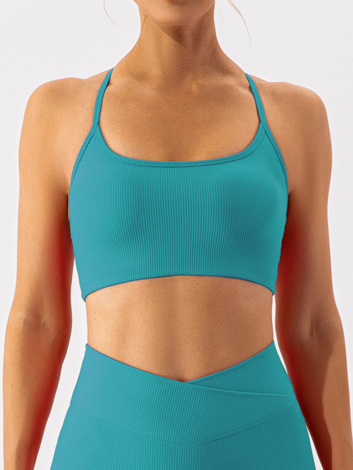 Spaghetti Strap Active Bra - The Daily Makeover