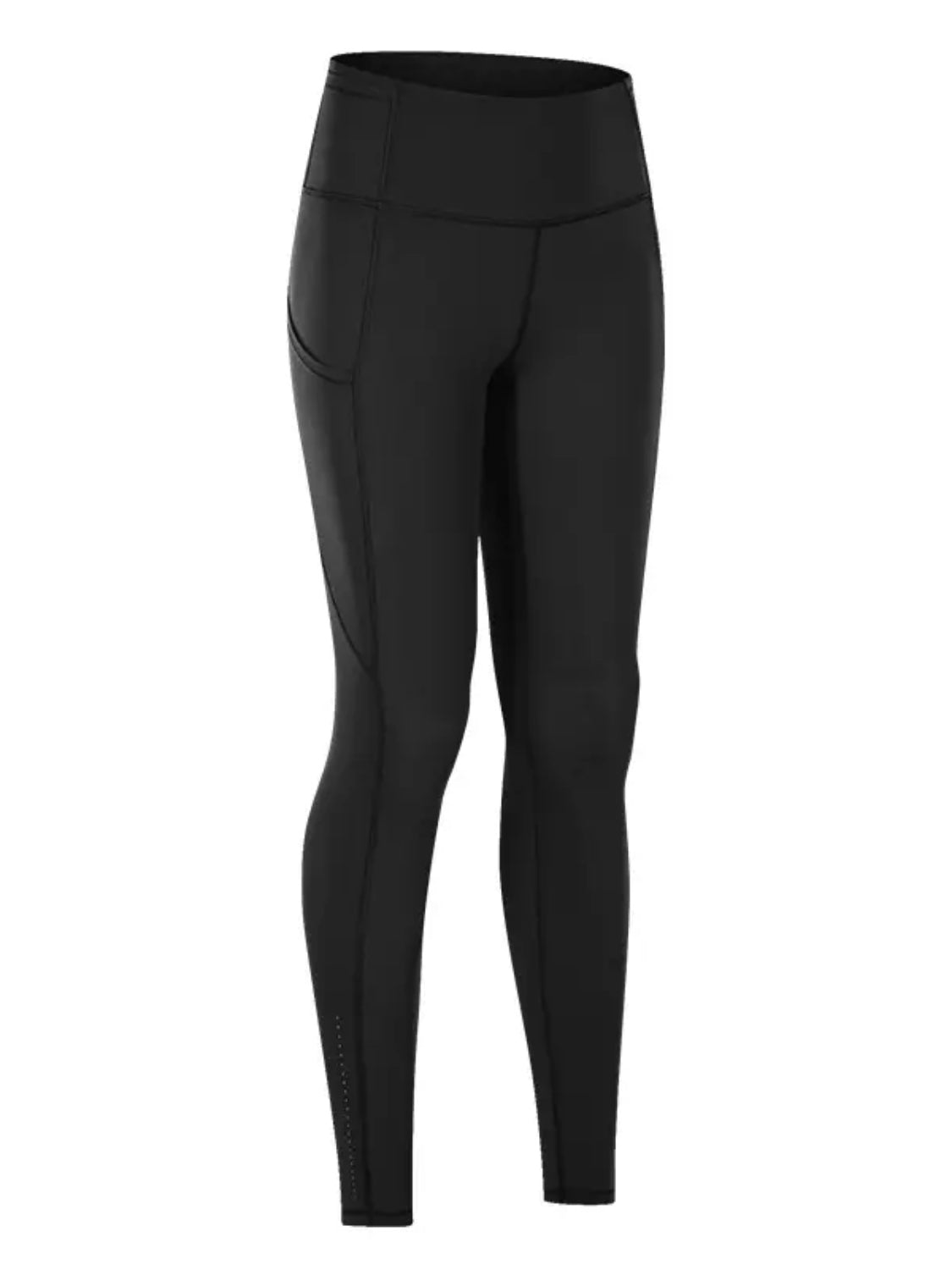 Wide Waistband Sports Leggings - The Daily Makeover
