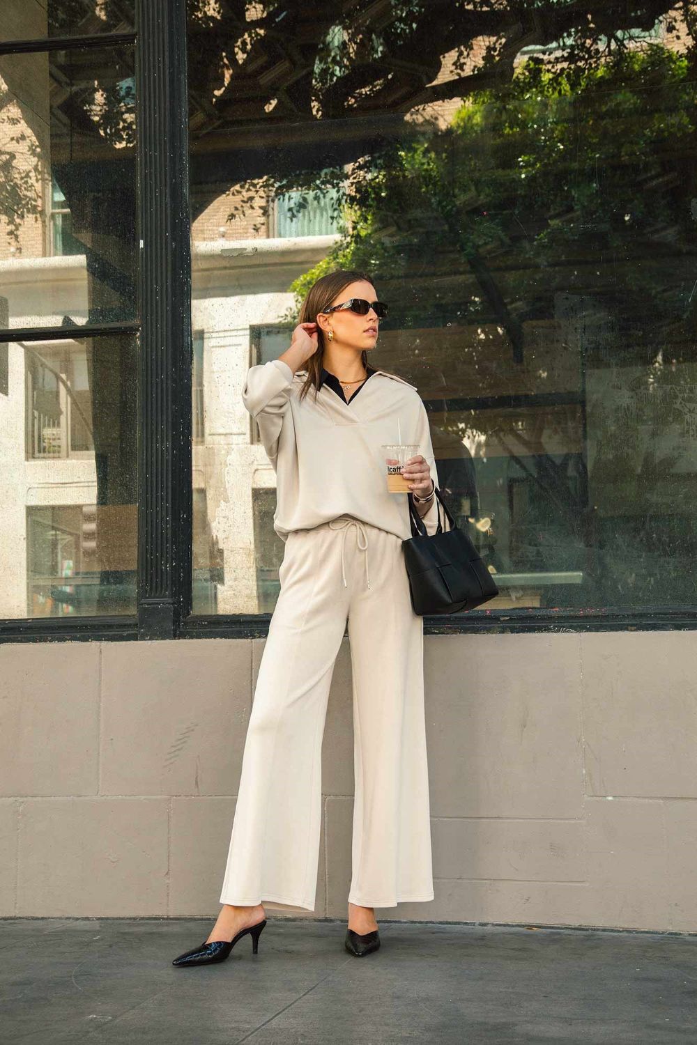 Umgee Full Size Drawstring Wide Leg Pants with Pockets - The Daily Makeover