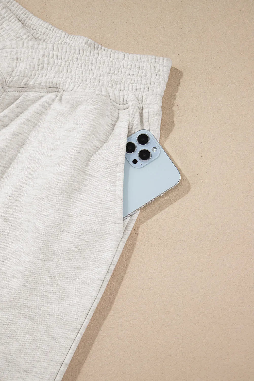 Elastic Waist Active Pants with Pockets - The Daily Makeover