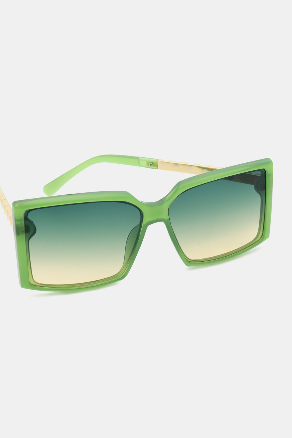 Polycarbonate Frame Square Sunglasses - The Daily Makeover