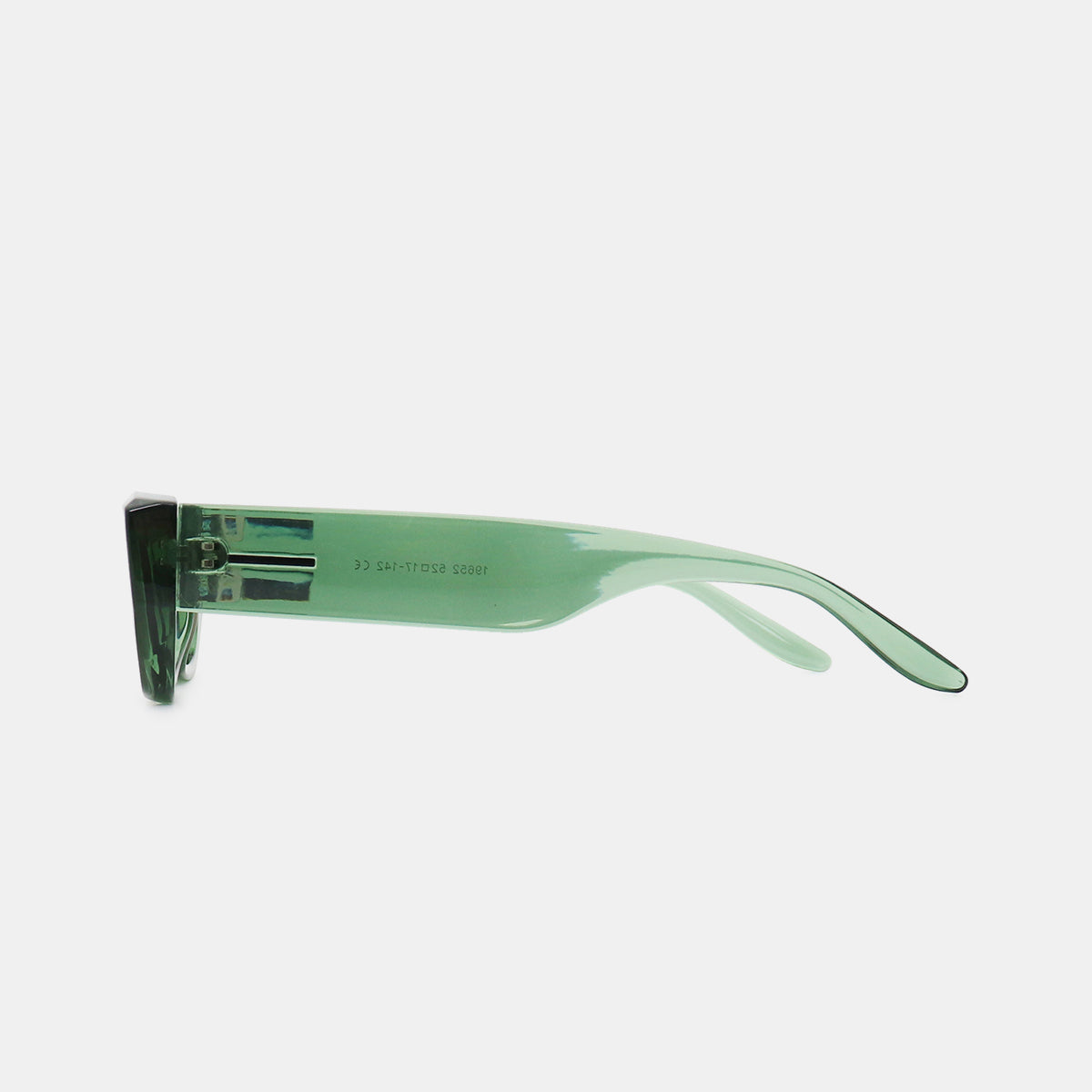Polycarbonate Frame Rectangle Sunglasses - The Daily Makeover