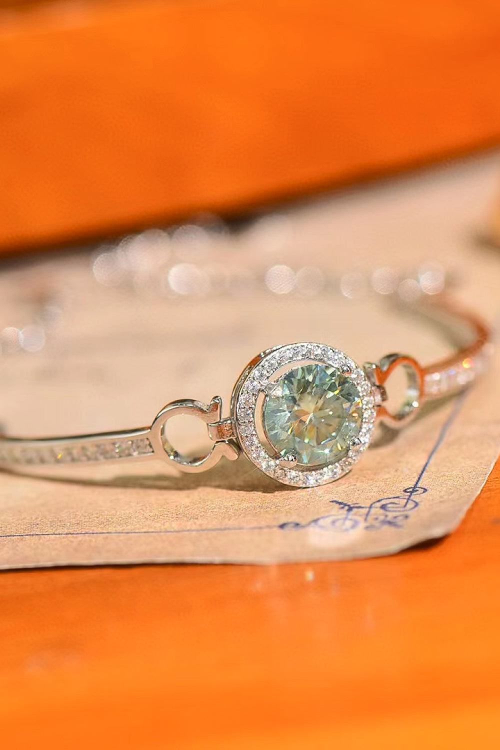 2 Carat Moissanite Platinum-Plated Bracelet - The Daily Makeover