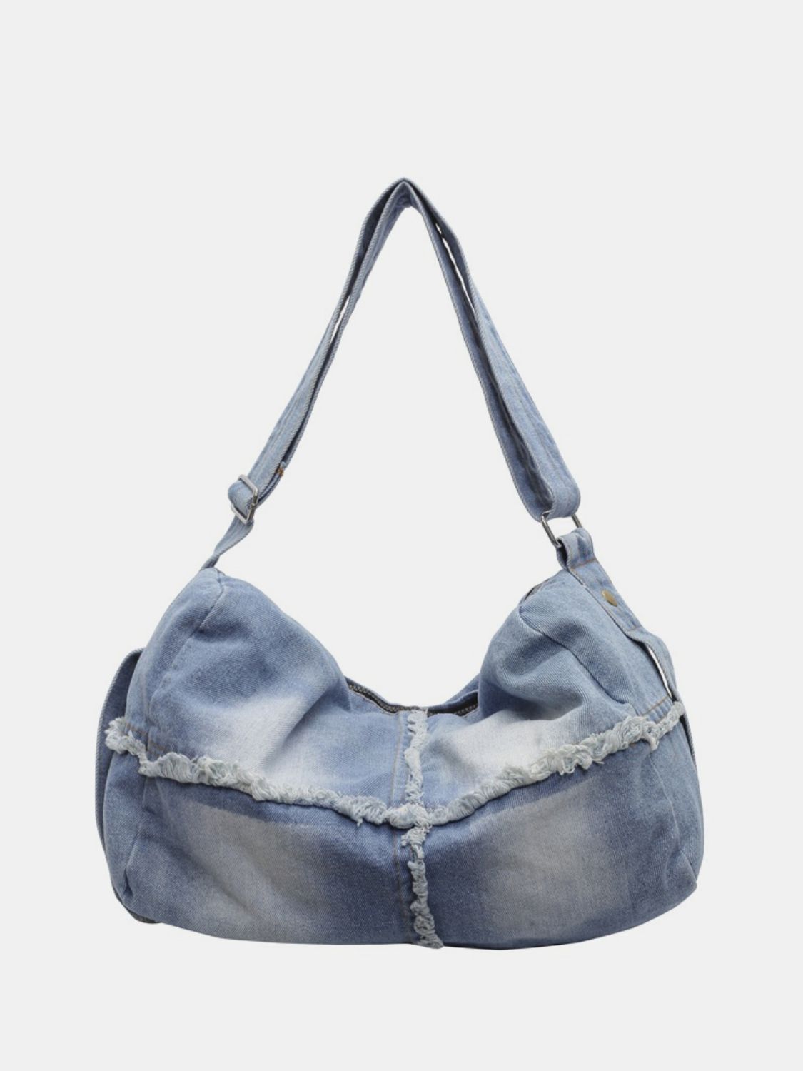 Raw Hem Gradient Crossbody Bag - The Daily Makeover