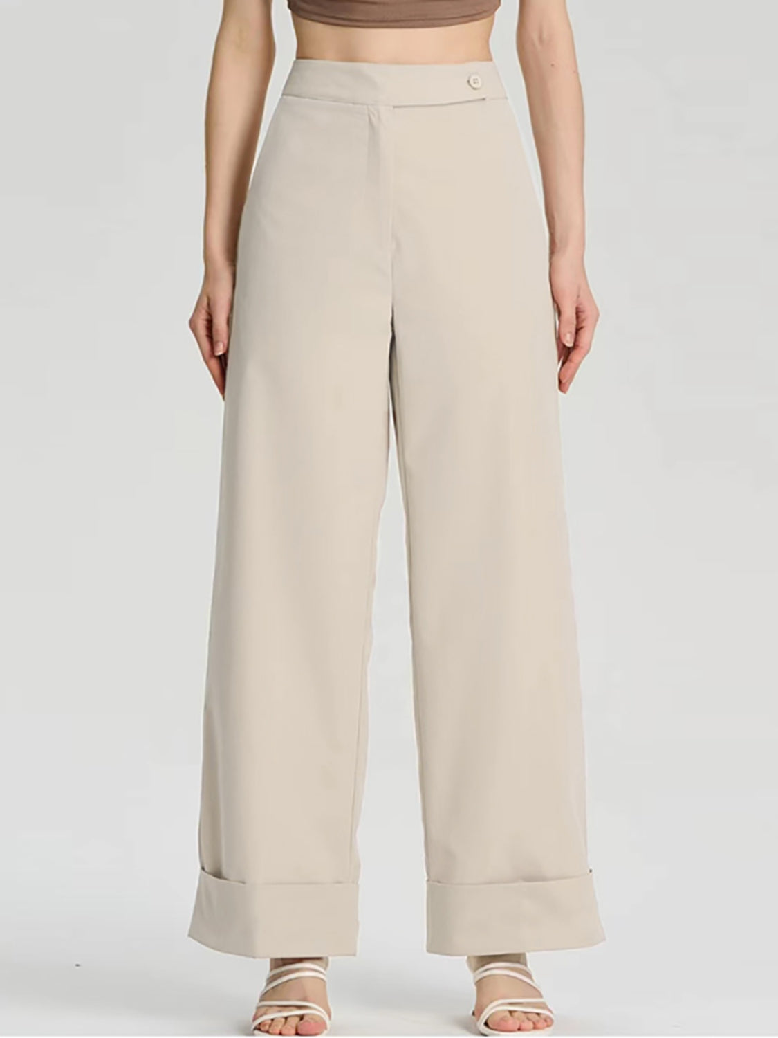 High Waist Wide Leg Pants - The Daily Makeover