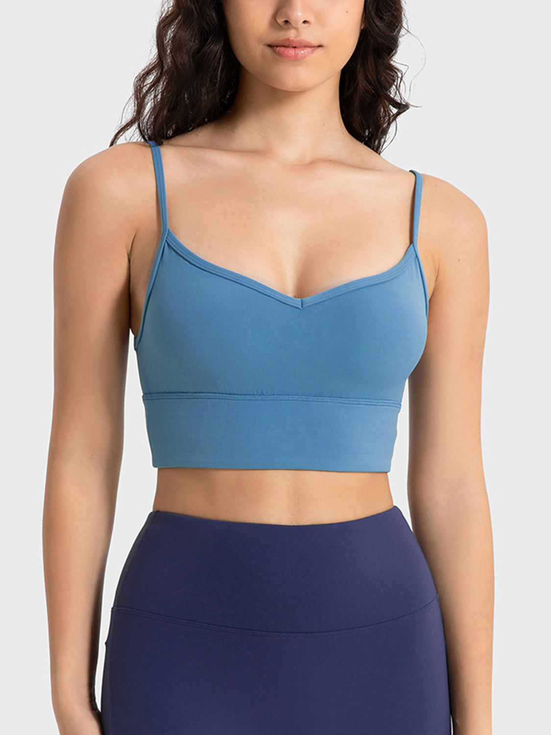 Spaghetti Strap Sport Bra - The Daily Makeover