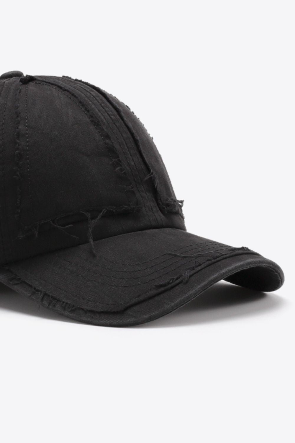 Distressed Adjustable Baseball Cap - The Daily Makeover