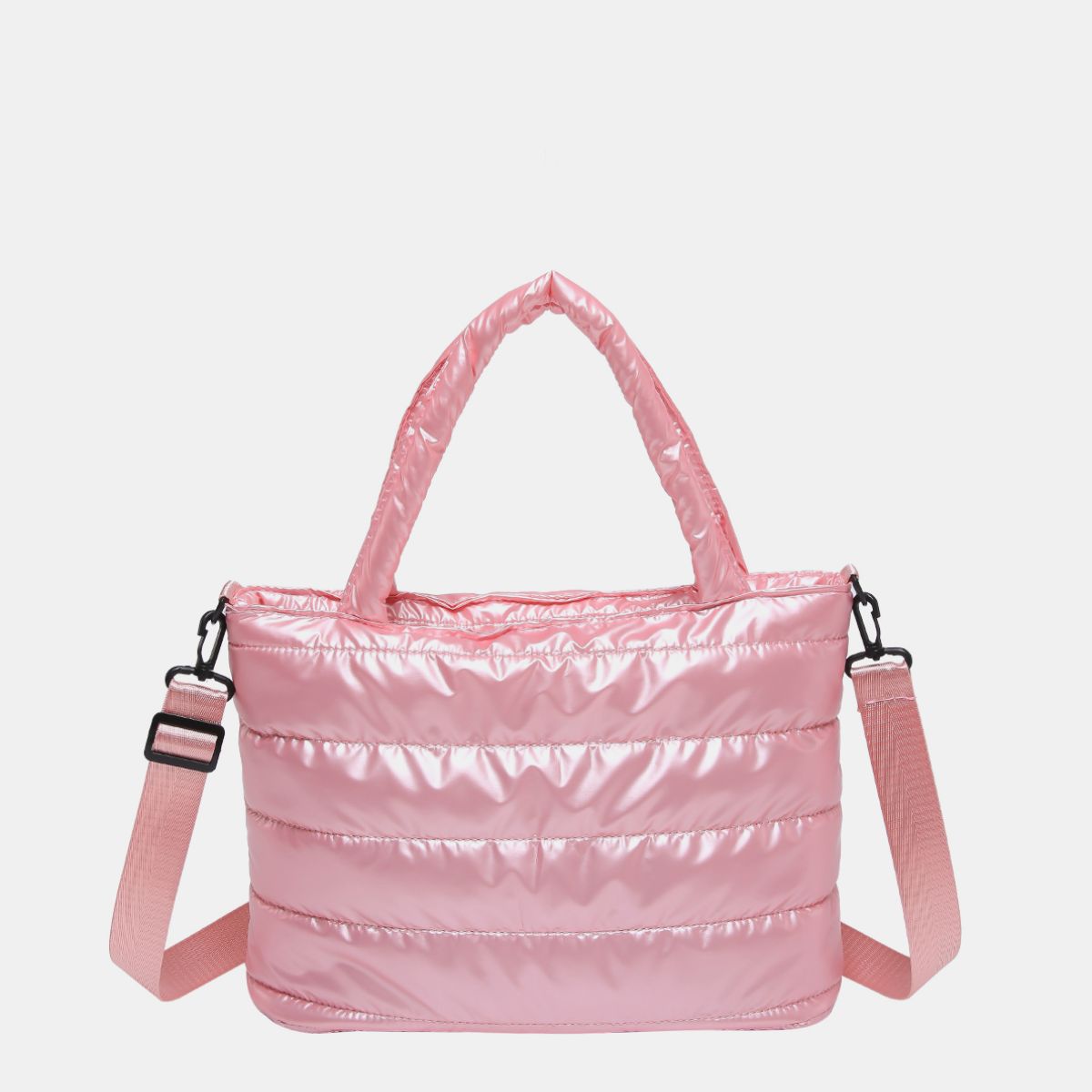 PU Leather Detachable Strap Crossbody Bag - The Daily Makeover