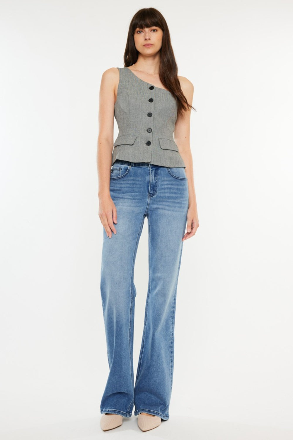 Kancan Ultra High Rise Cat's Whiskers Jeans - The Daily Makeover
