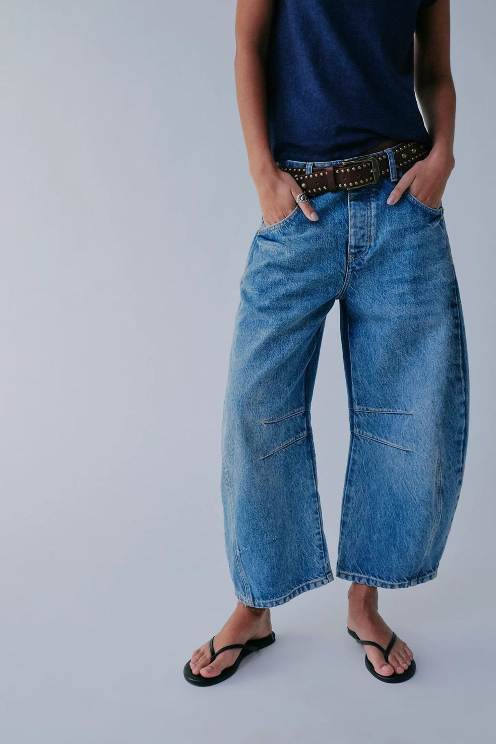 Wide Leg Jeans with Pockets - The Daily Makeover