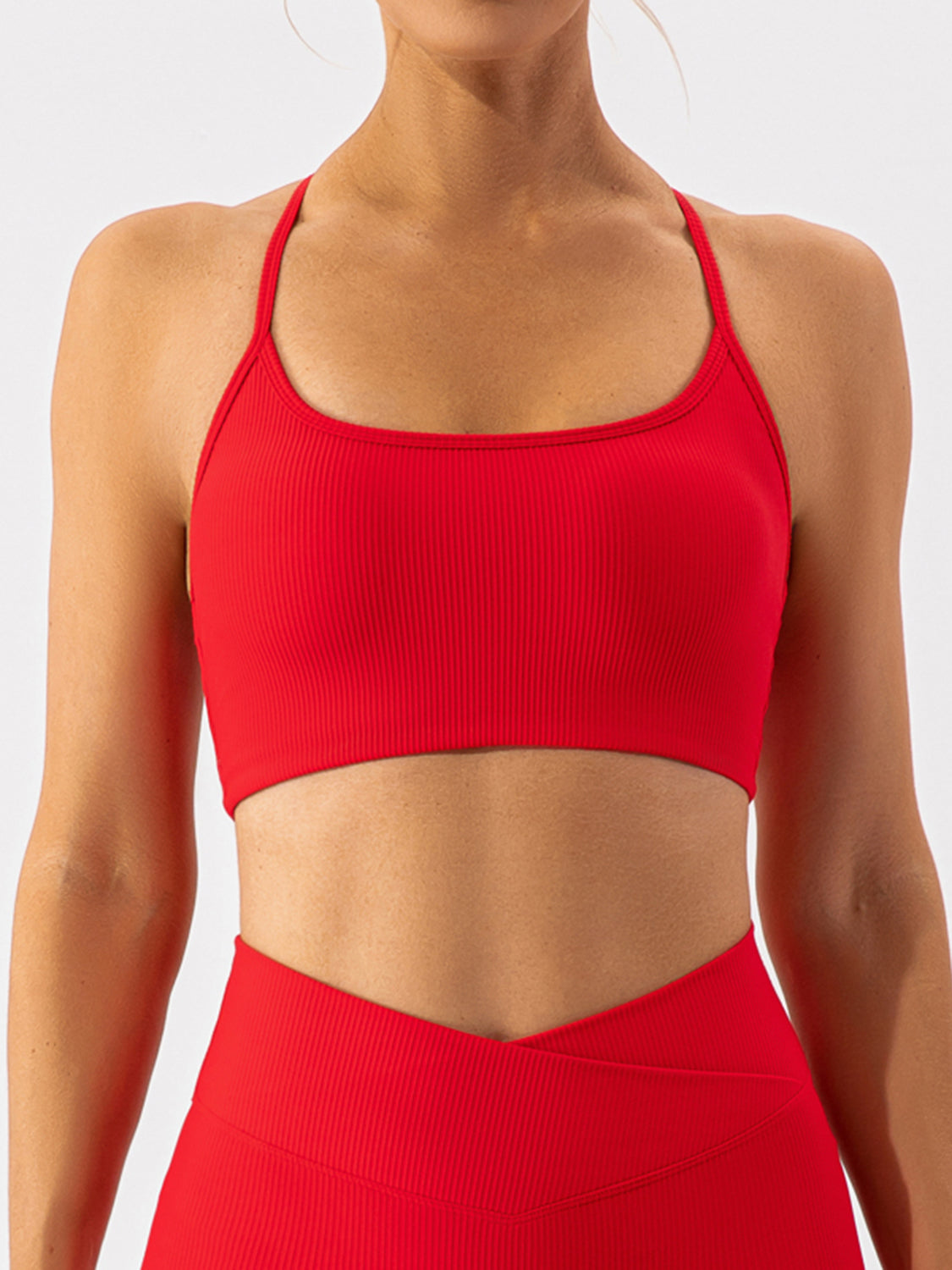 Spaghetti Strap Active Bra - The Daily Makeover