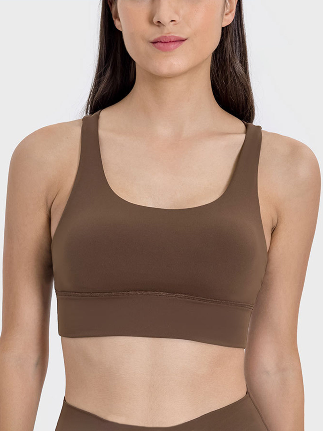 Crisscross Scoop Neck Active Tank - The Daily Makeover