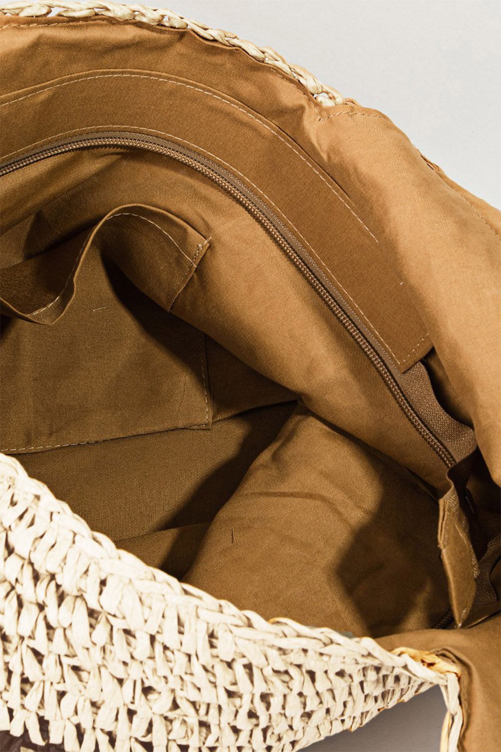 Fame Striped Straw Braided Tote Bag - The Daily Makeover