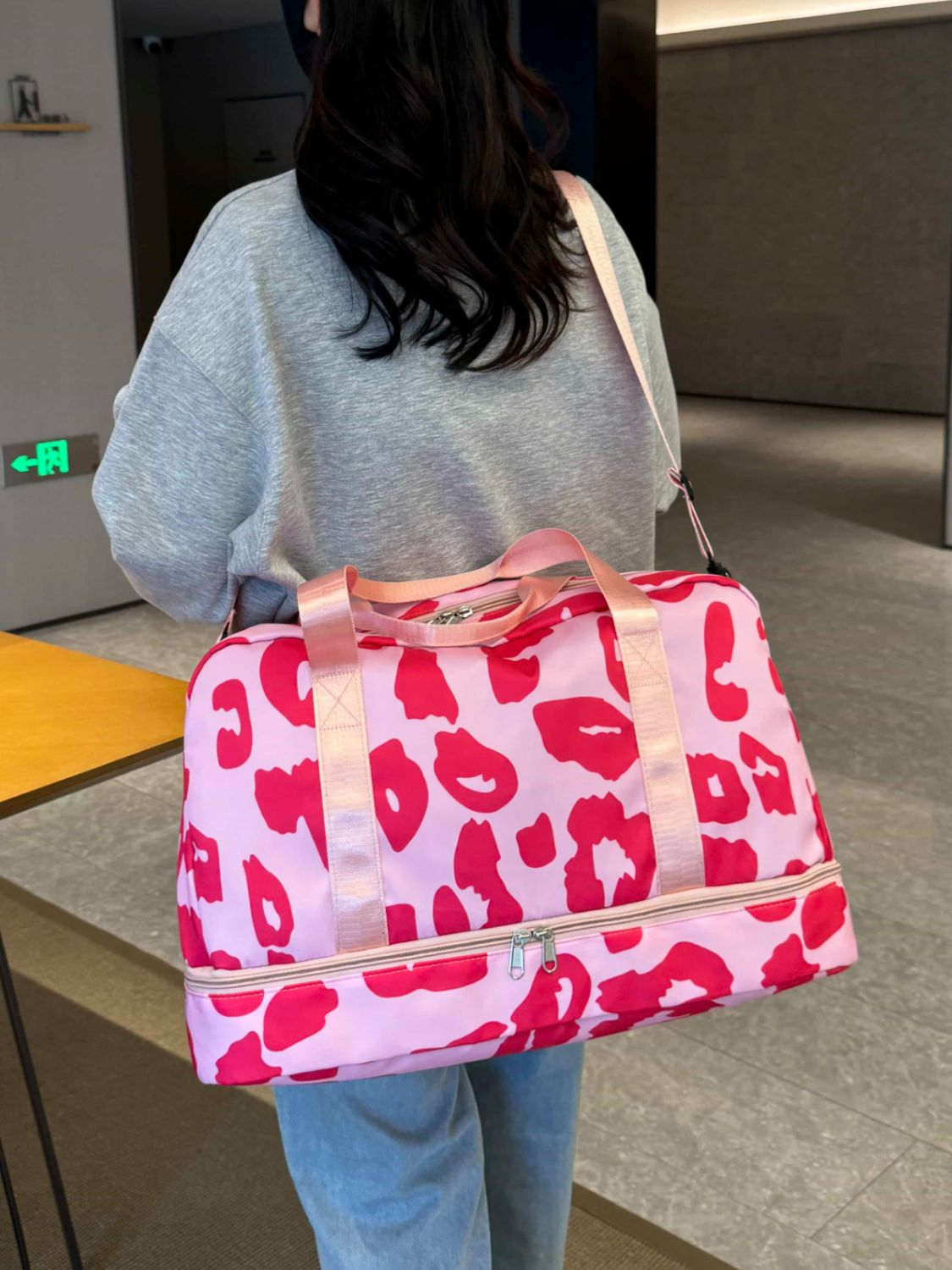 Oxford Cloth Leopard Travel Bag - The Daily Makeover