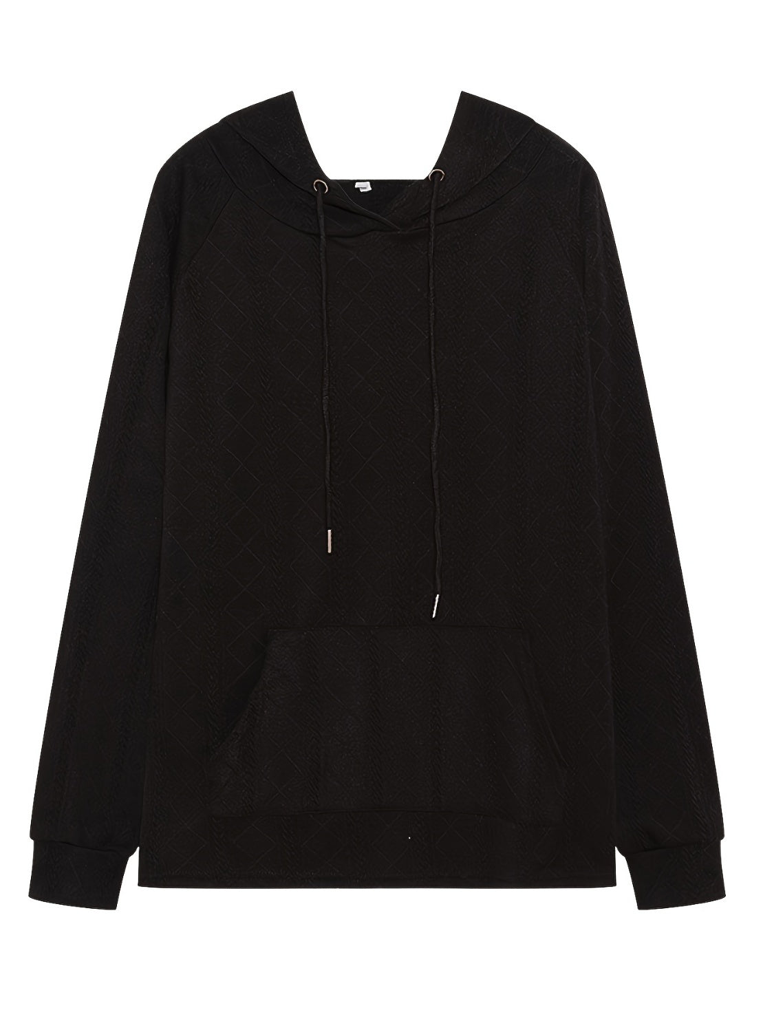 Full Size Drawstring Long Sleeve Hoodie - The Daily Makeover