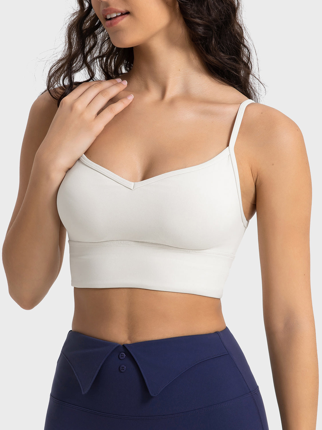 Spaghetti Strap Sport Bra - The Daily Makeover