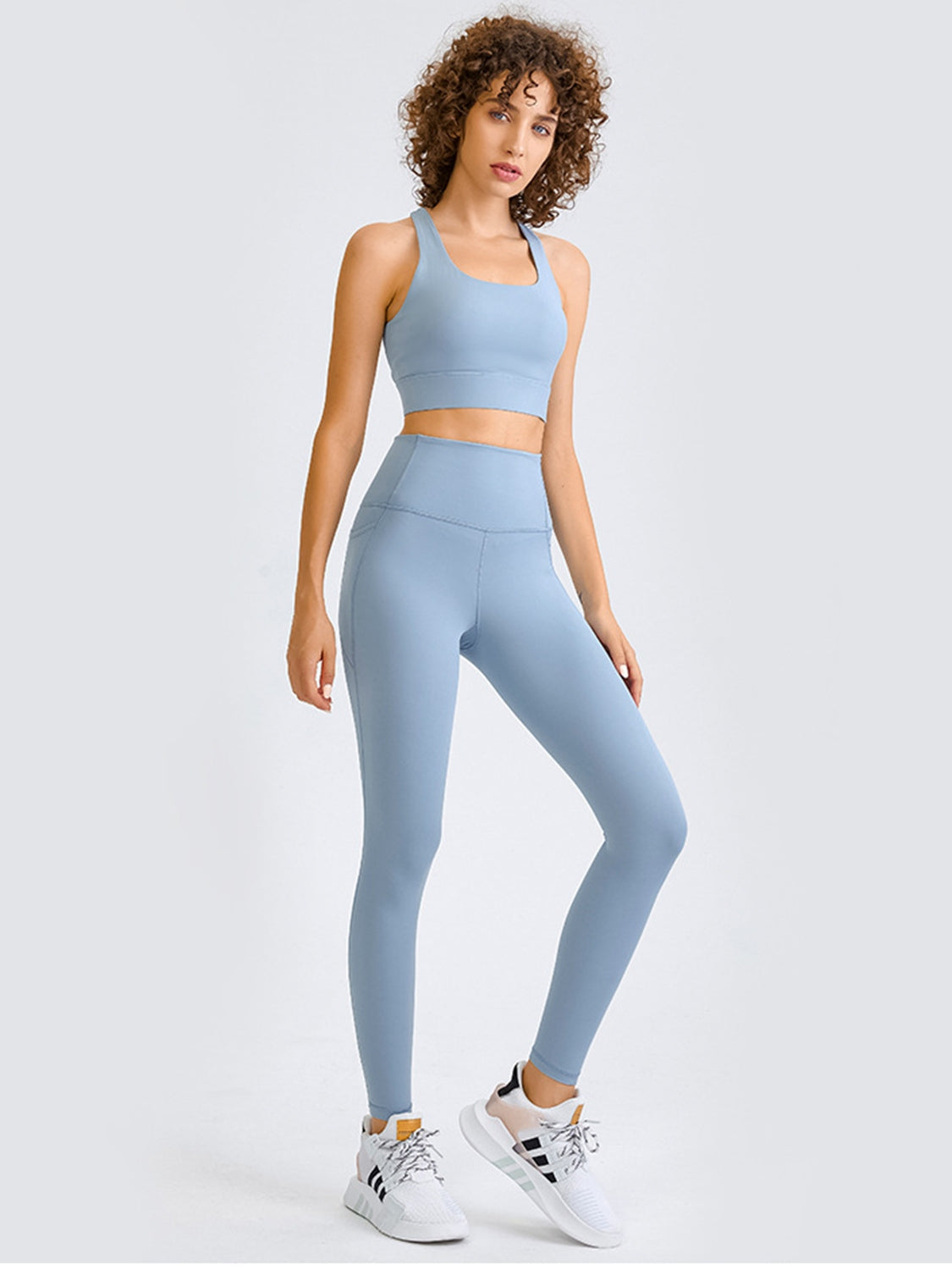 Double Take Square Neck Racerback Cropped Tank - The Daily Makeover