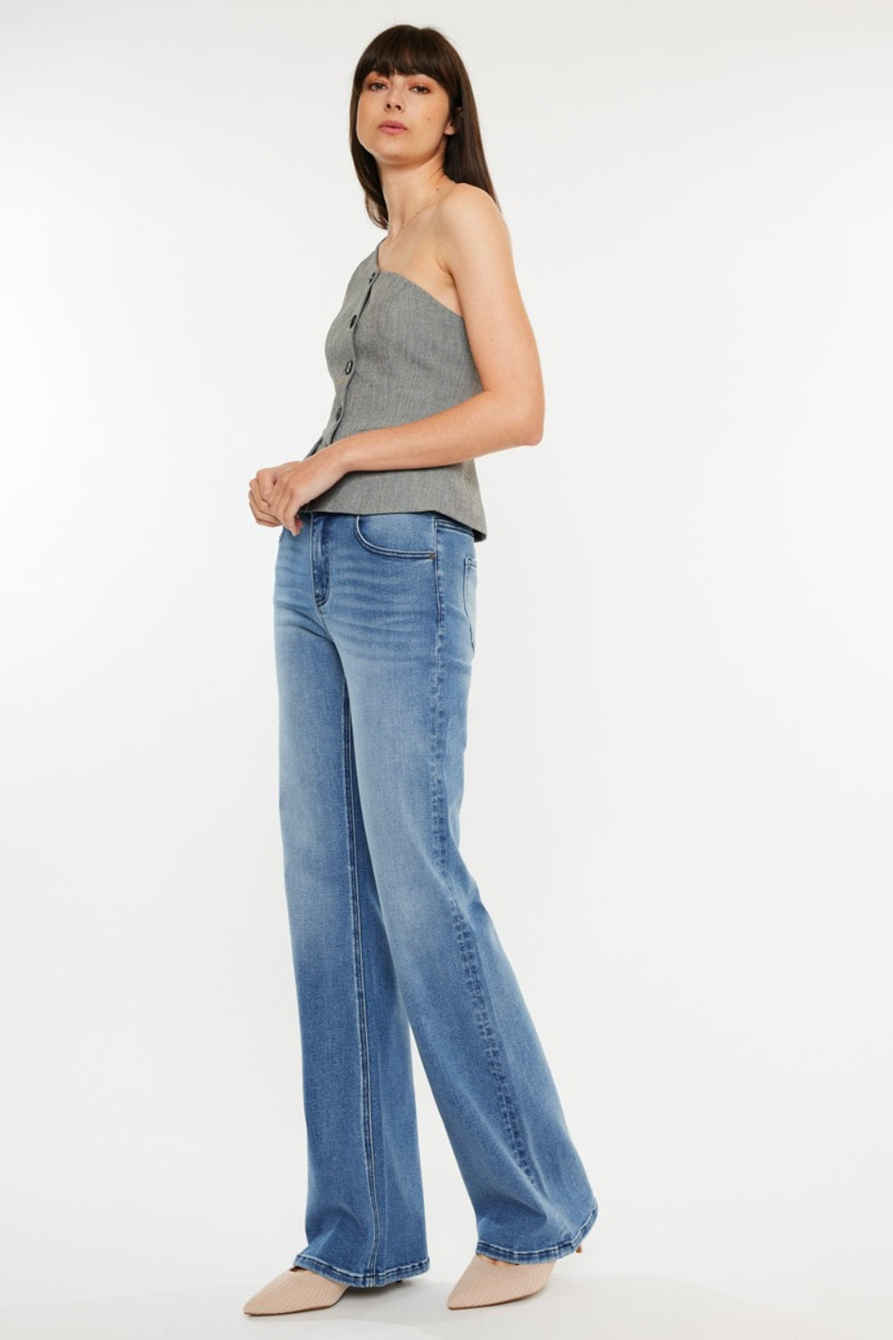 Kancan Ultra High Rise Cat's Whiskers Jeans - The Daily Makeover