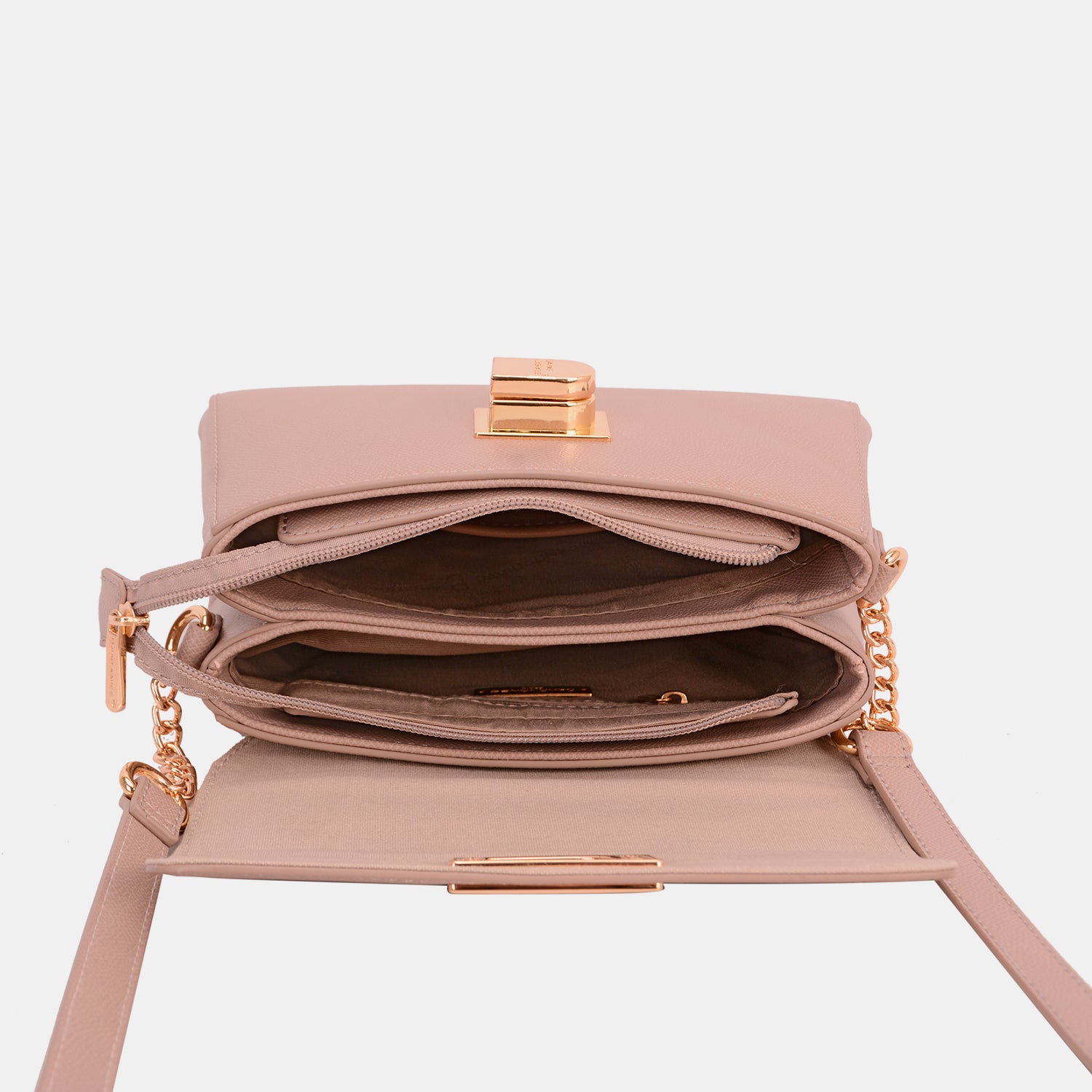 David Jones PU Leather Crossbody Bag - The Daily Makeover