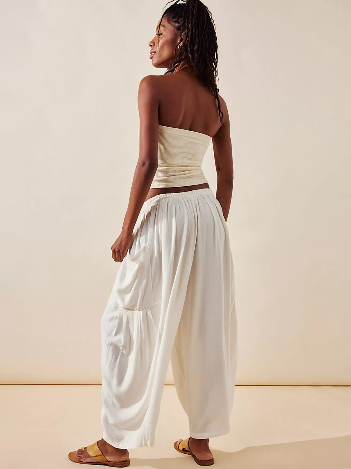 Full Size Wide Leg Pants with Pockets - The Daily Makeover
