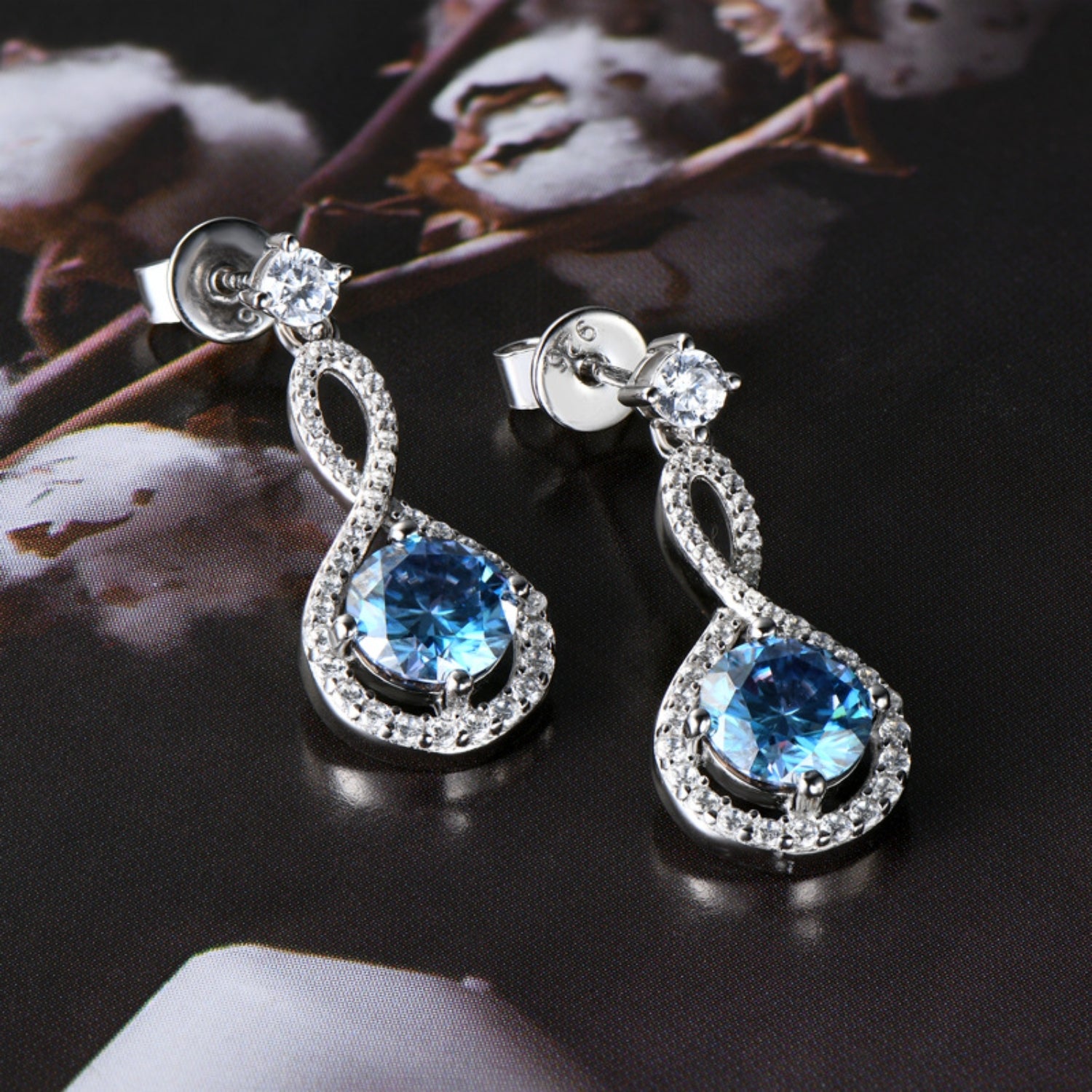 1 Carat Moissanite 925 Sterling Silver Earrings - The Daily Makeover