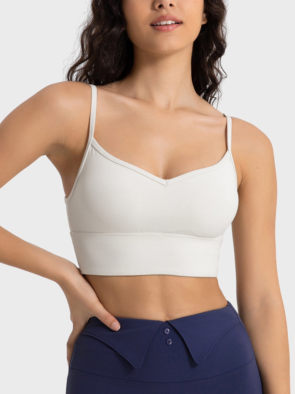Spaghetti Strap Sport Bra - The Daily Makeover