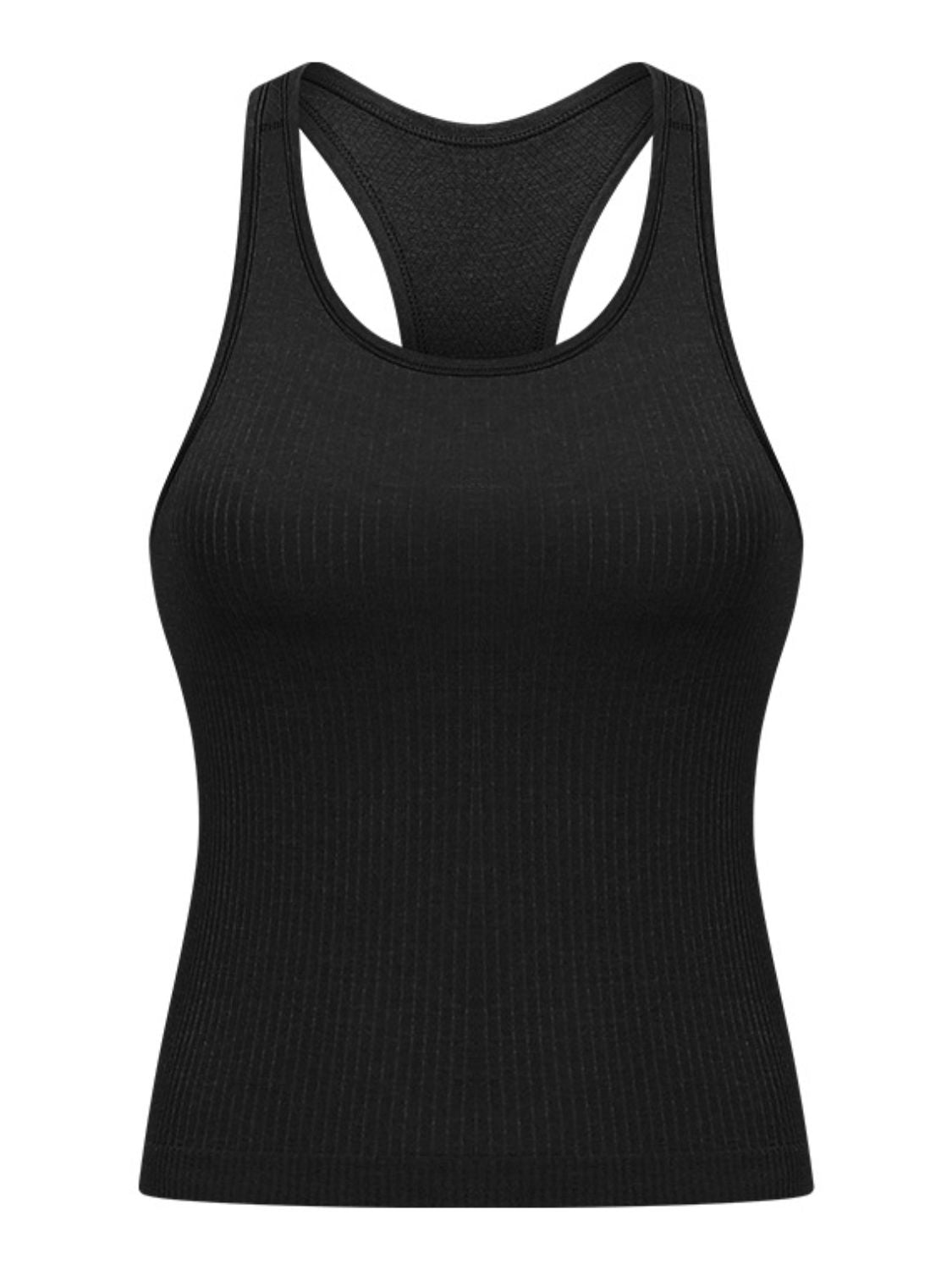 Round Neck Racerback Active Tank - The Daily Makeover