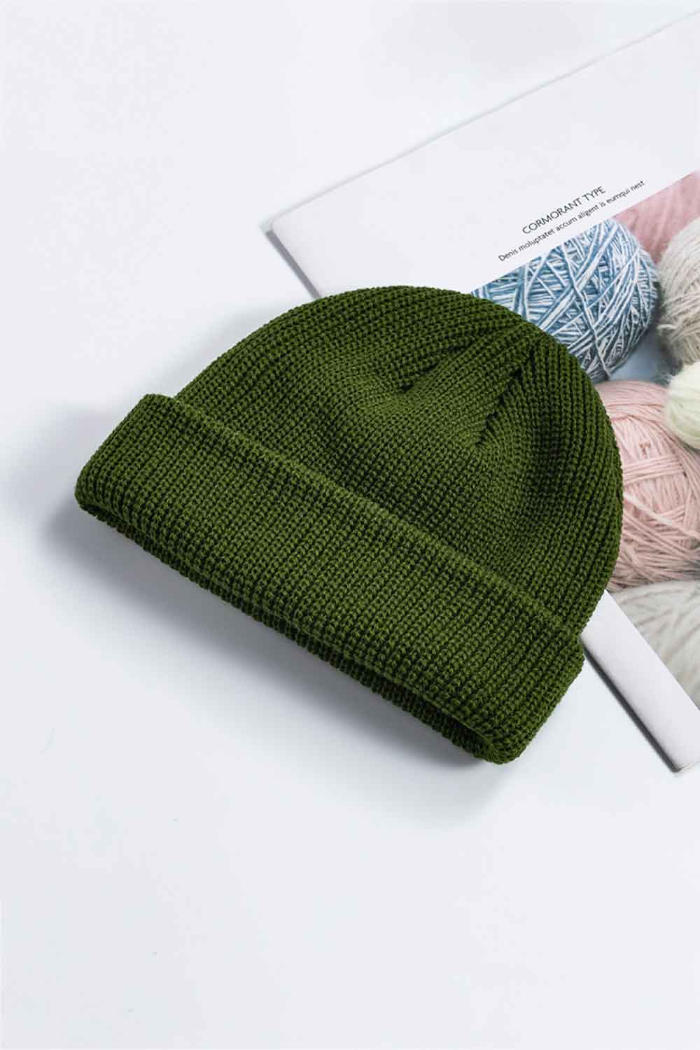 Cozy Rib-Knit Cuff Beanie - The Daily Makeover