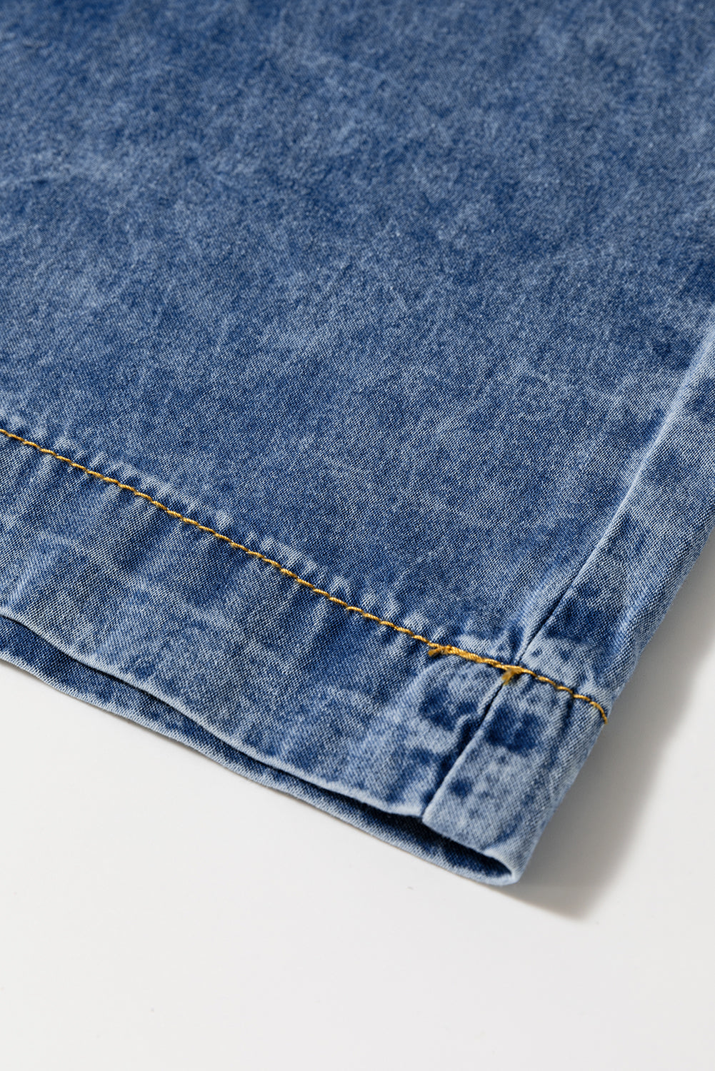 Dusk Blue Drawstring High Waist Plus Size Jeans - The Daily Makeover