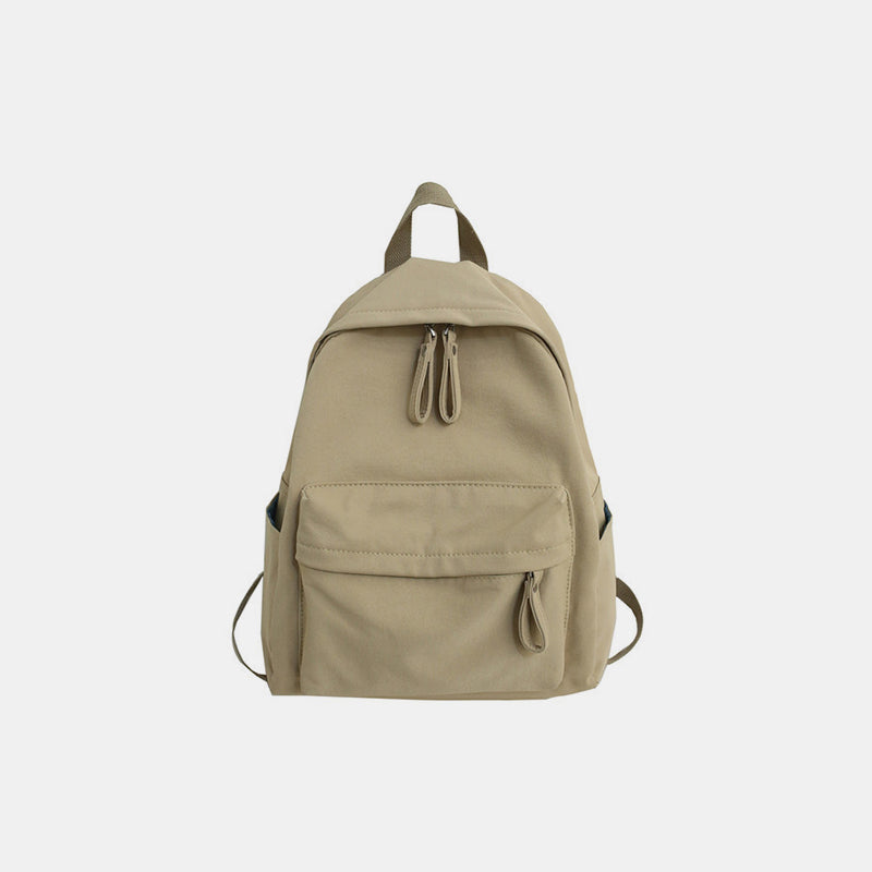 Zip Cotton Backpack Bag - The Daily Makeover