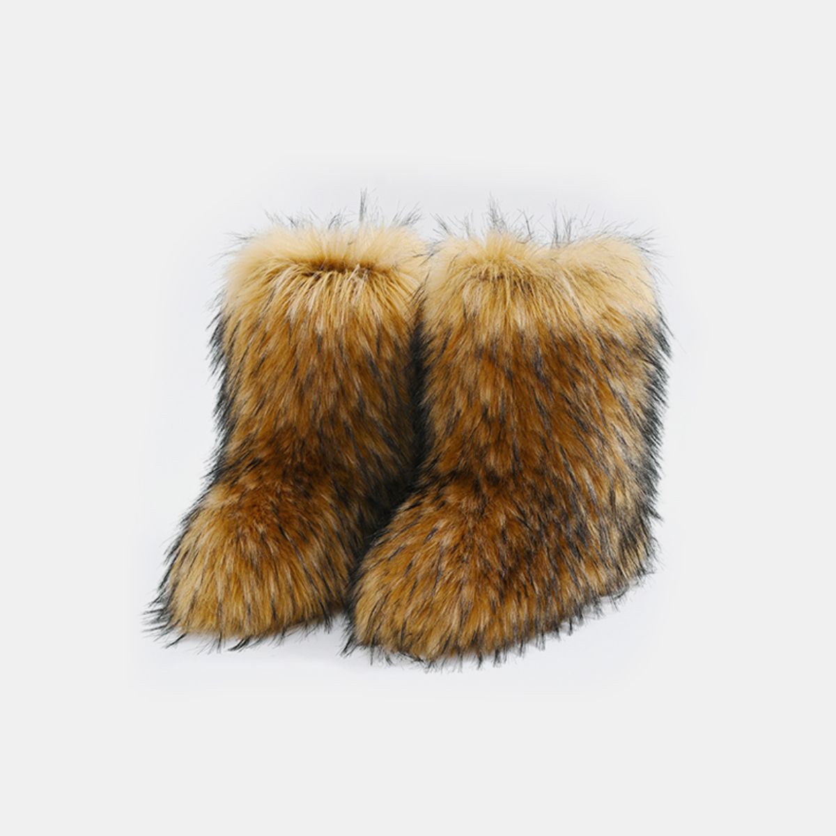 Thermal Fuzzy Platform Boots - The Daily Makeover