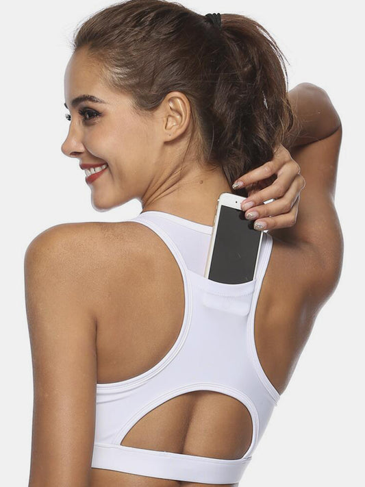 Cutout Scoop Neck Active Tank - The Daily Makeover
