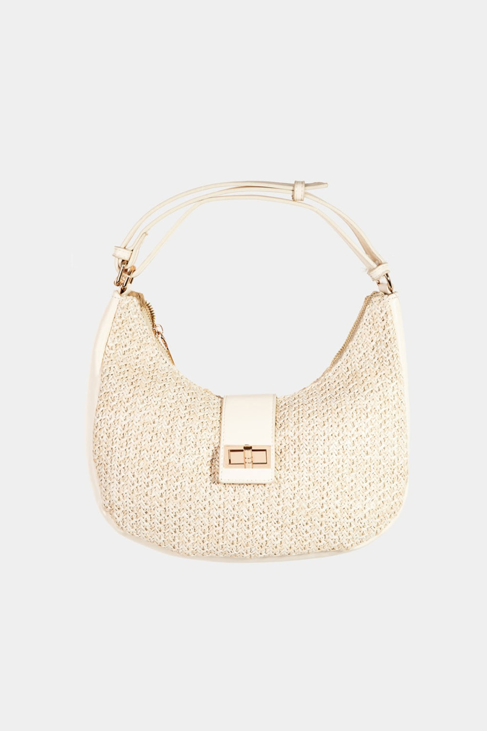 Fame Straw Braid Hobo Bag - The Daily Makeover