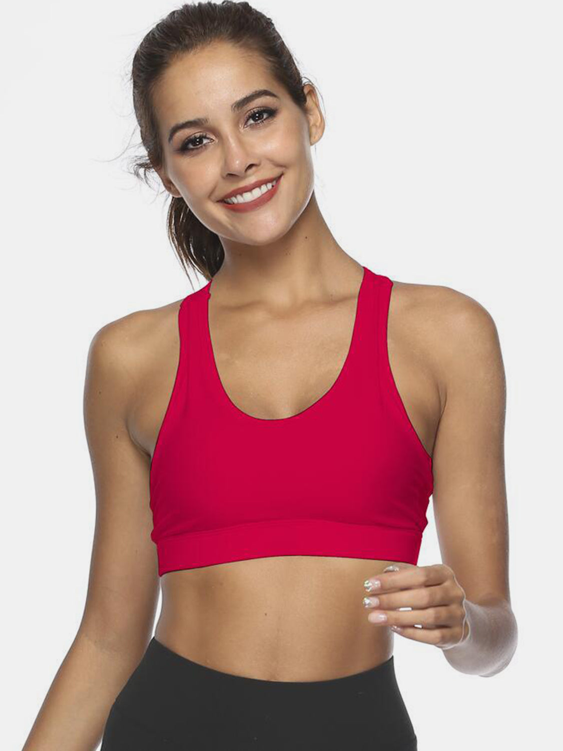 Cutout Scoop Neck Active Tank - The Daily Makeover
