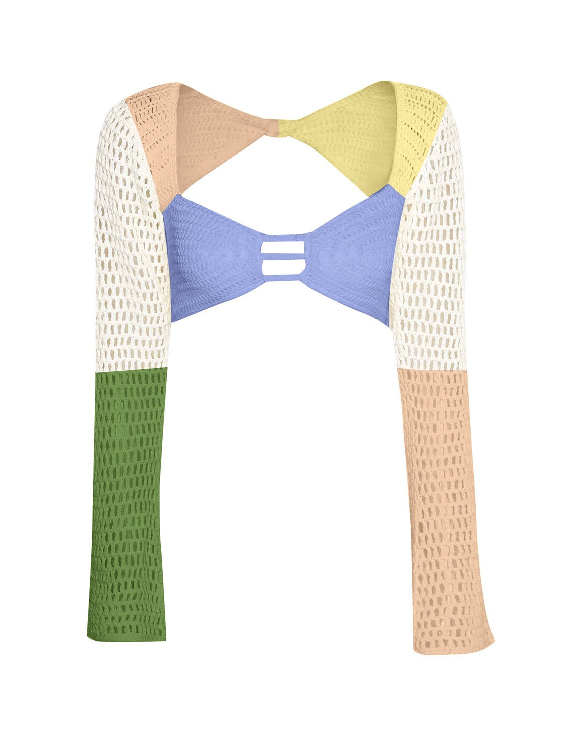 Tied Long Sleeve Top and Skirt Cover Up Set - The Daily Makeover
