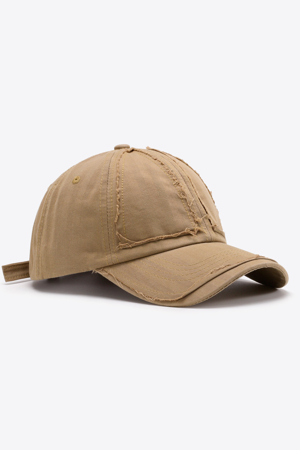 Distressed Adjustable Baseball Cap - The Daily Makeover