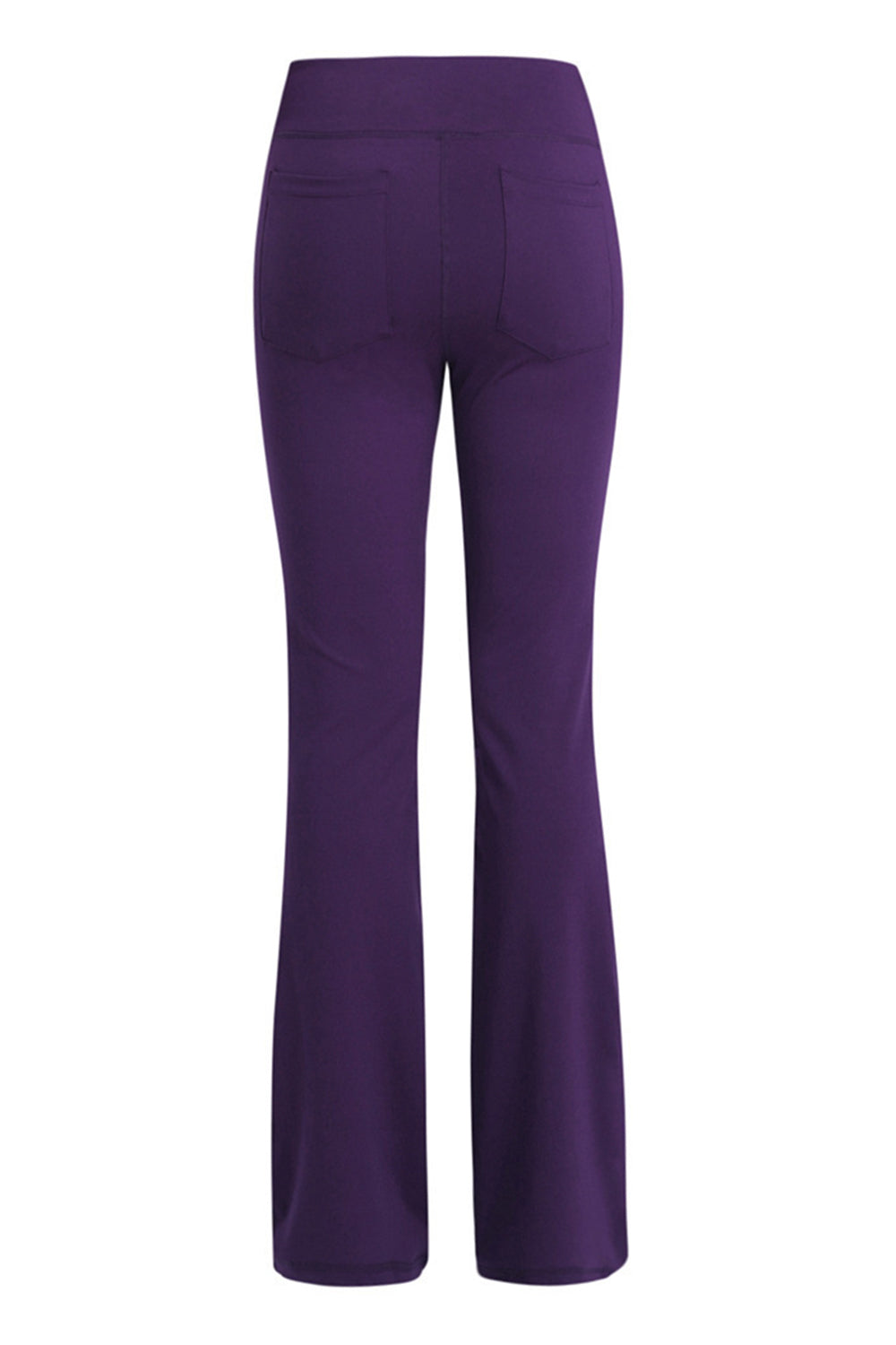 Pocketed High Waist Active Pants - The Daily Makeover