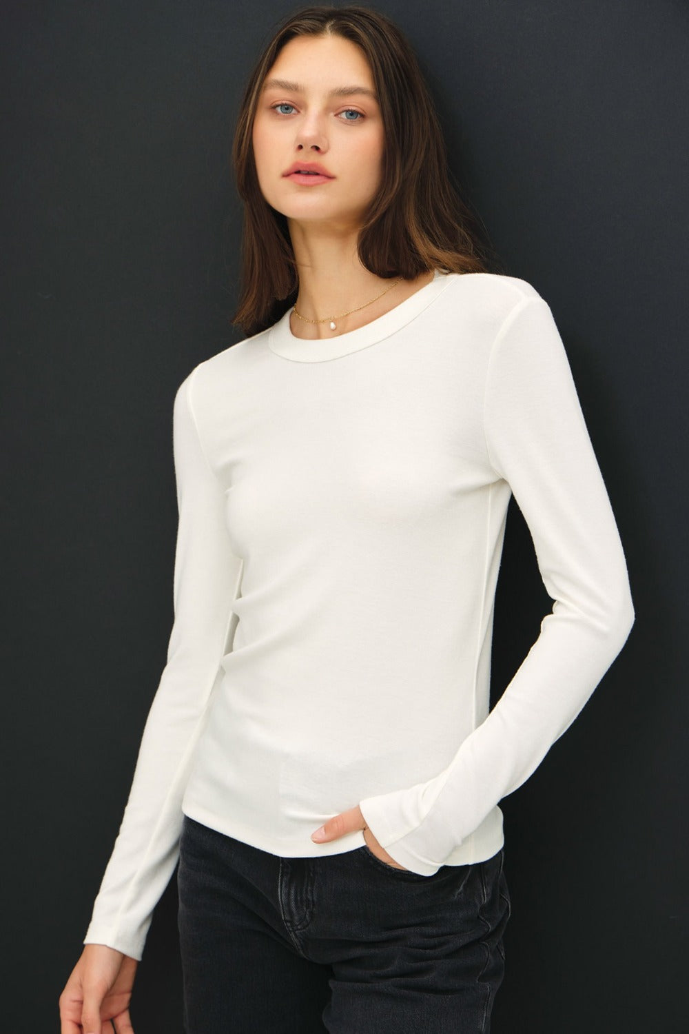Be Cool Round Neck Long Sleeve T-Shirt - The Daily Makeover