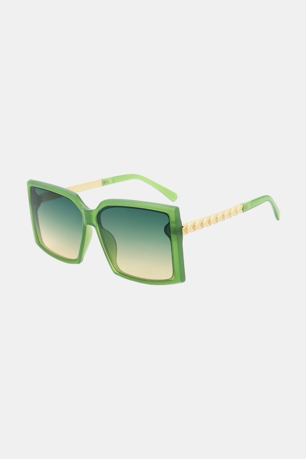 Polycarbonate Frame Square Sunglasses - The Daily Makeover