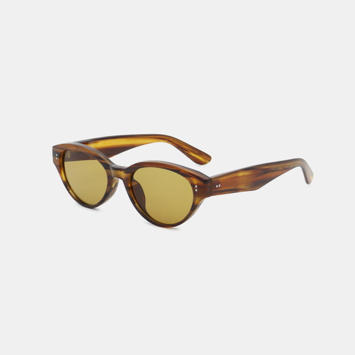 Polycarbonate Frame Cat-Eye Sunglasses - The Daily Makeover