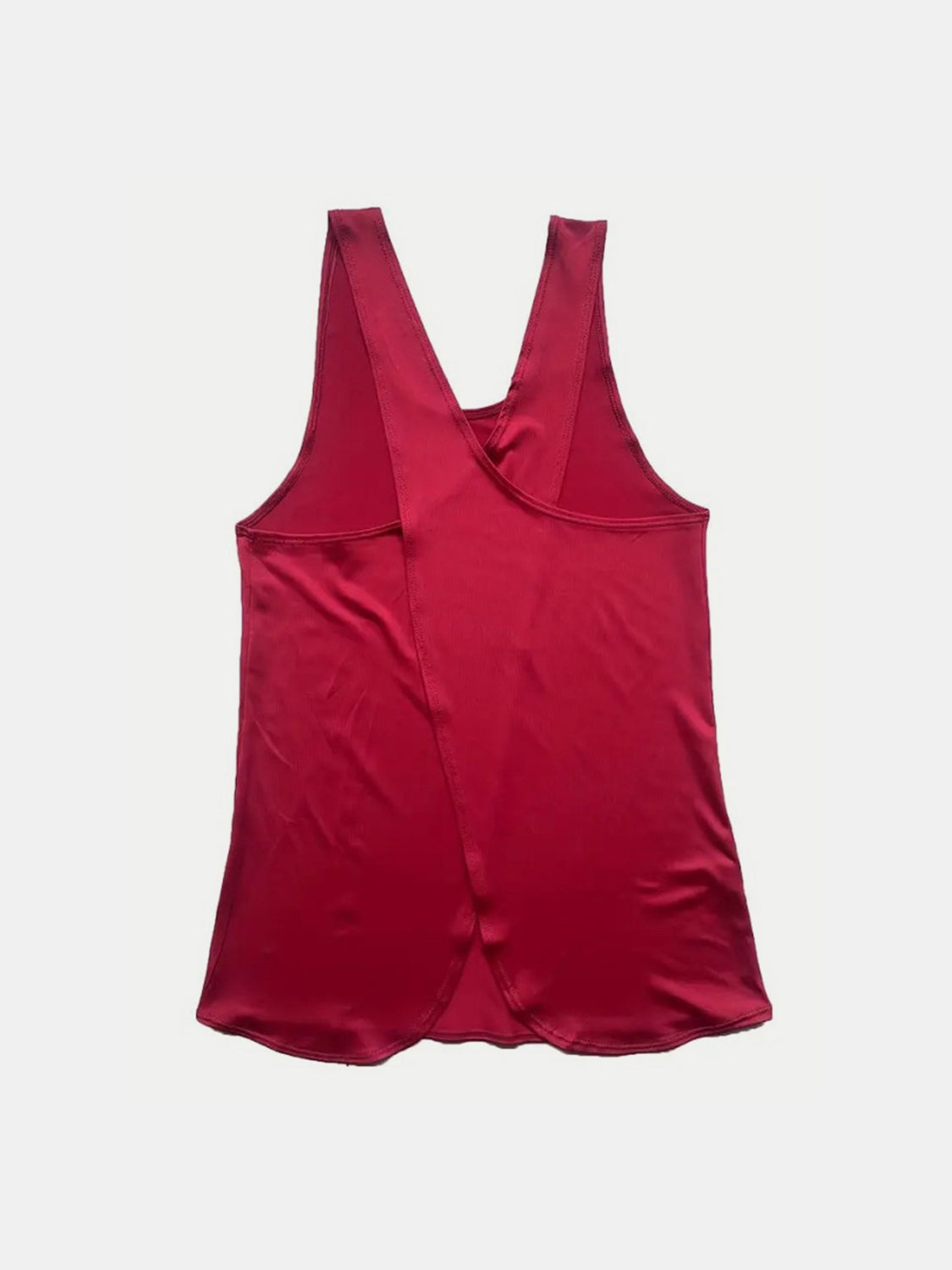 Crisscross Scoop Neck Active Tank - The Daily Makeover