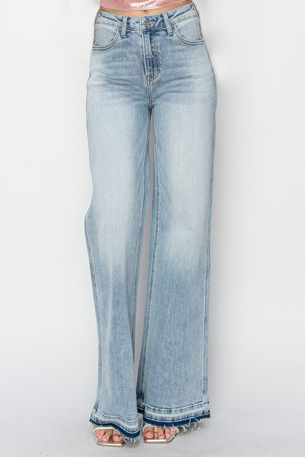 Full Size High Rise Wide Leg Jeans - The Daily Makeover