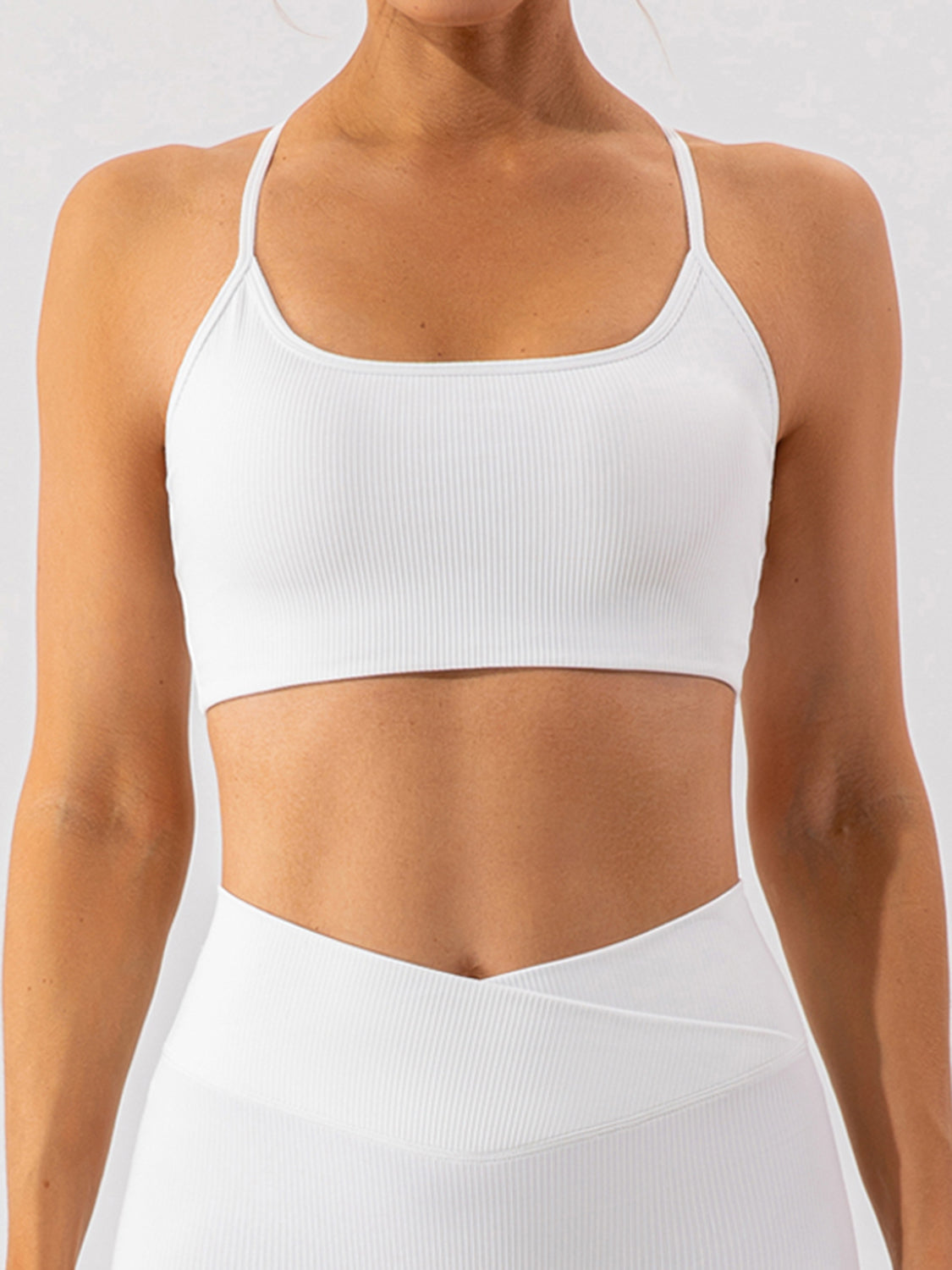 Spaghetti Strap Active Bra - The Daily Makeover