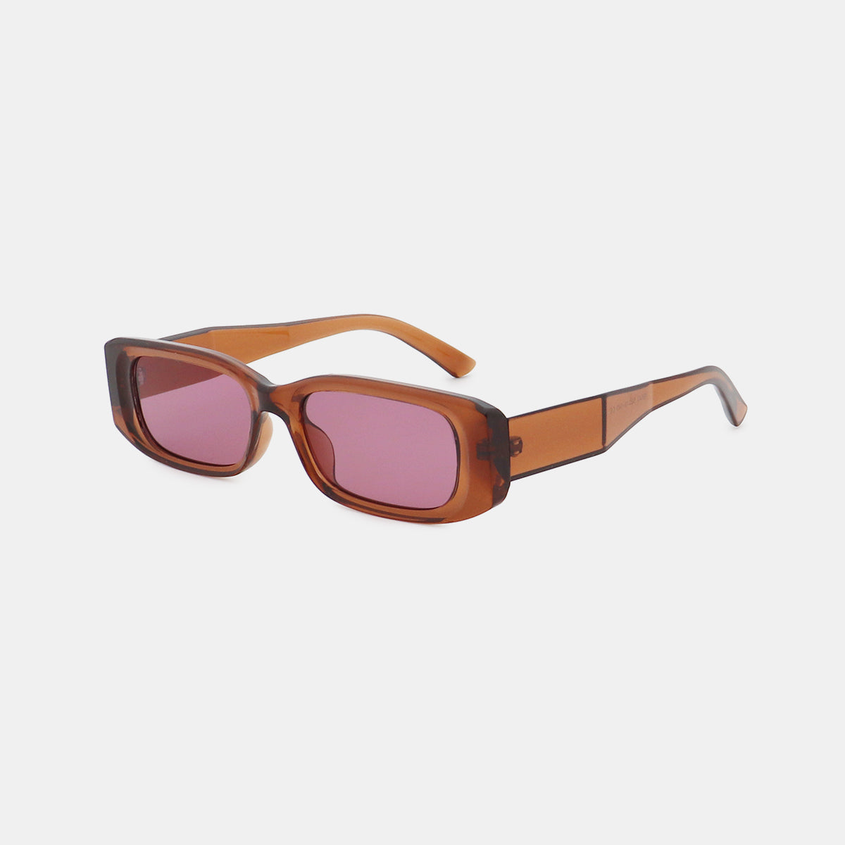 Polycarbonate Frame Rectangle Sunglasses - The Daily Makeover