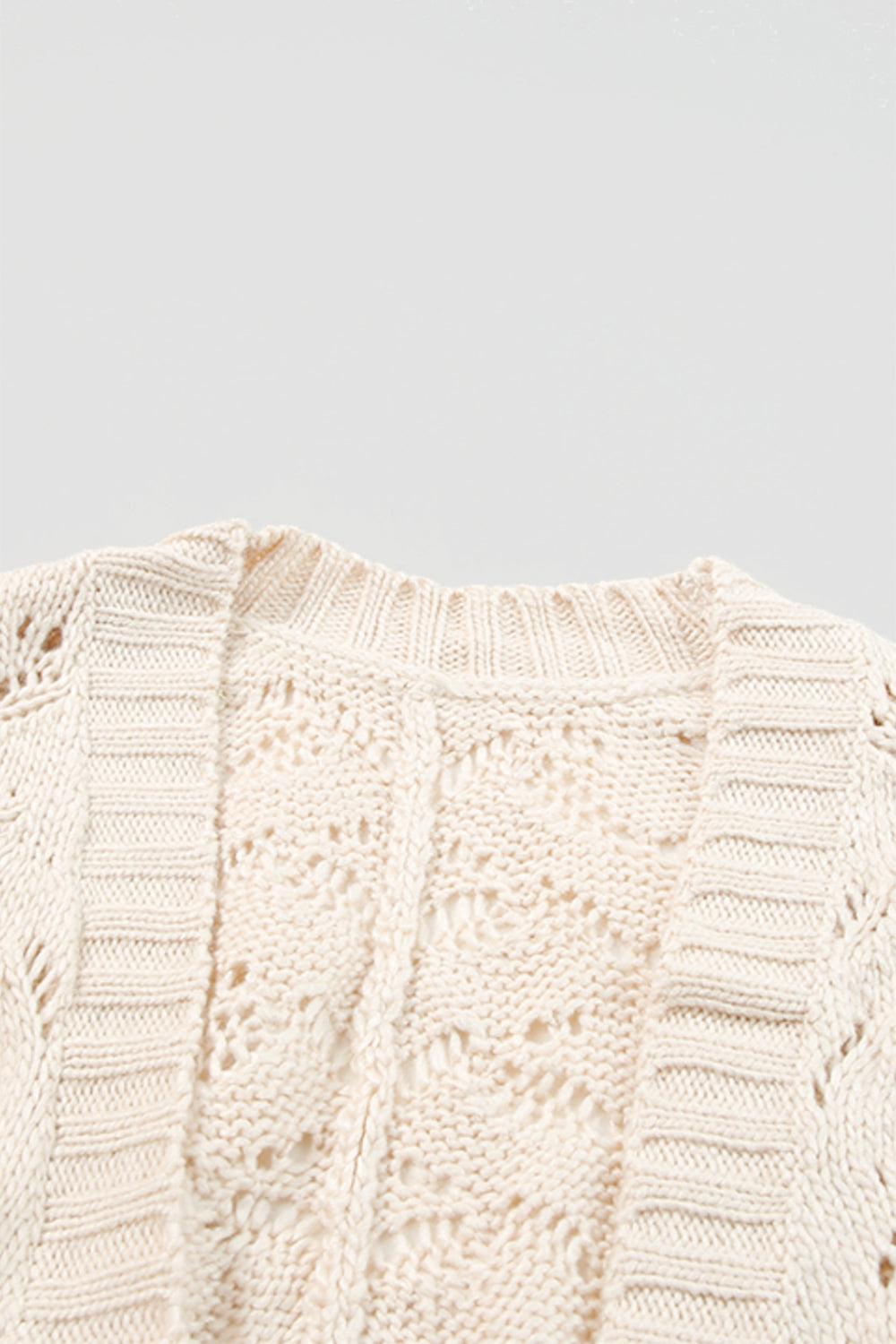 Plus Size Open Front Long Sleeve Cardigan - The Daily Makeover