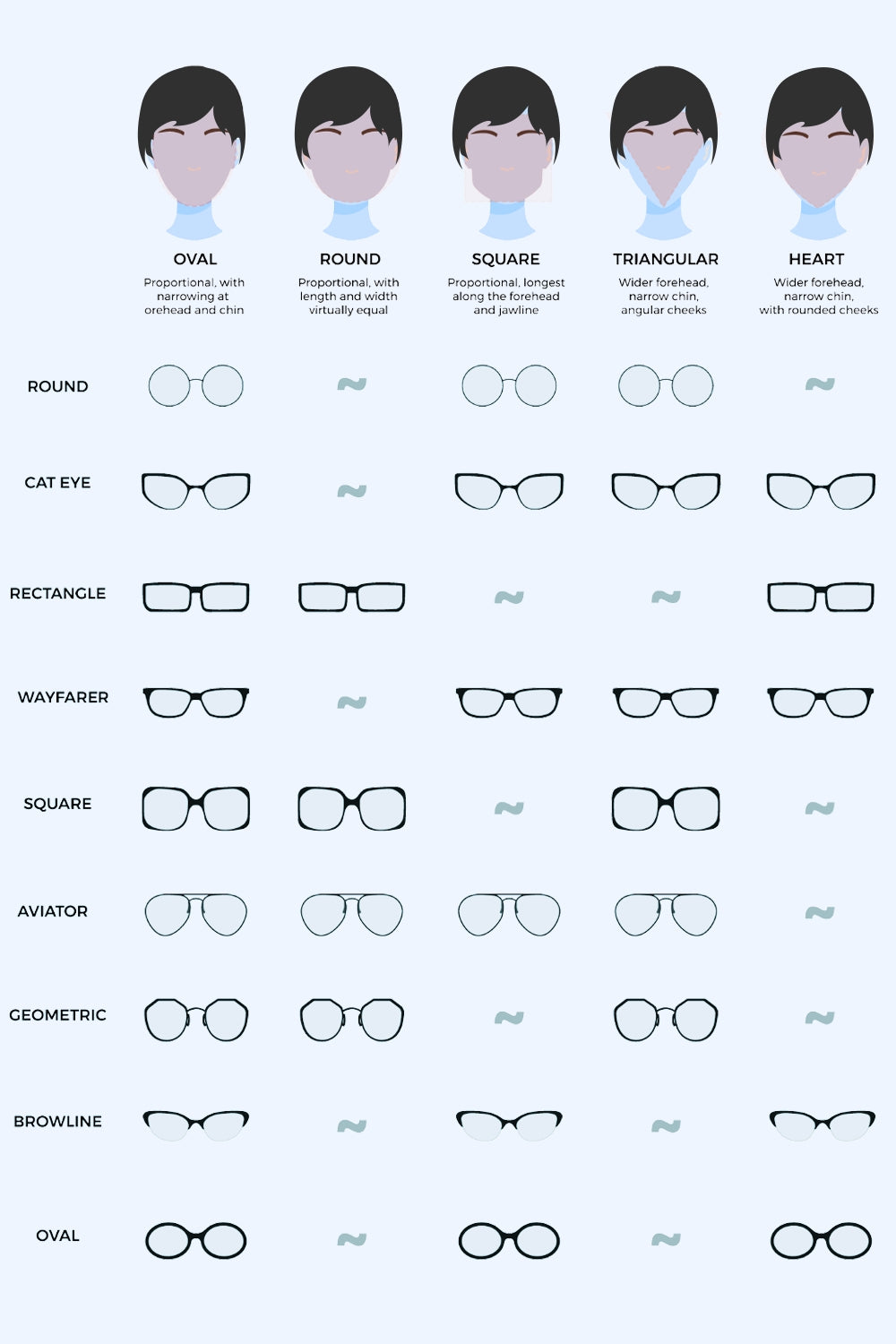 Polycarbonate Frame Square Sunglasses - The Daily Makeover