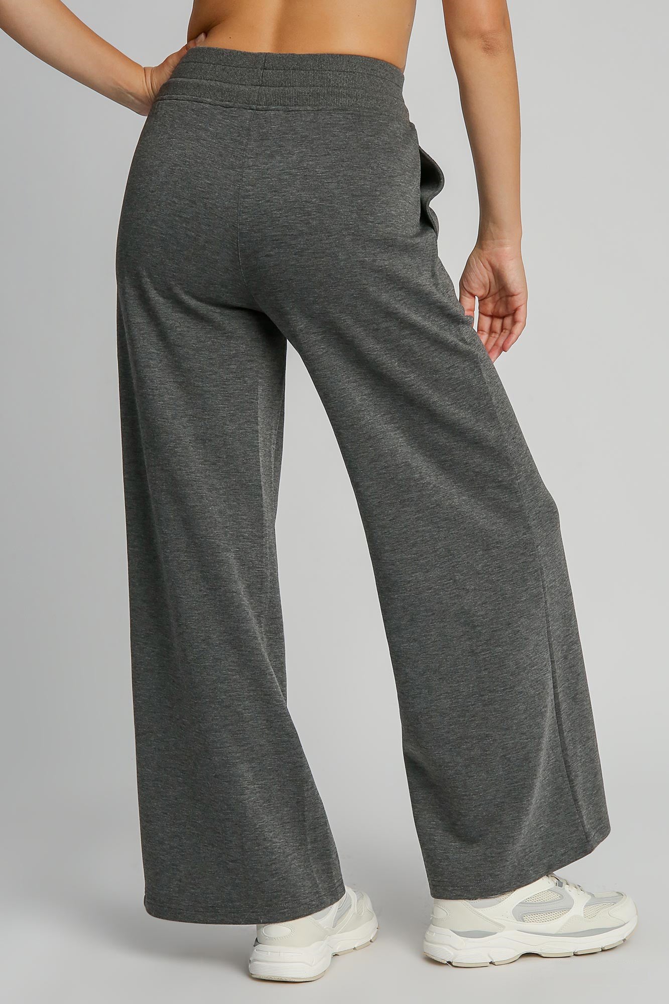 Umgee Full Size Drawstring Wide Leg Pants with Pockets - The Daily Makeover