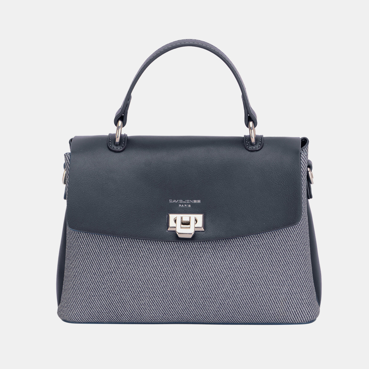 David Jones Striped Contrast Handbag - The Daily Makeover