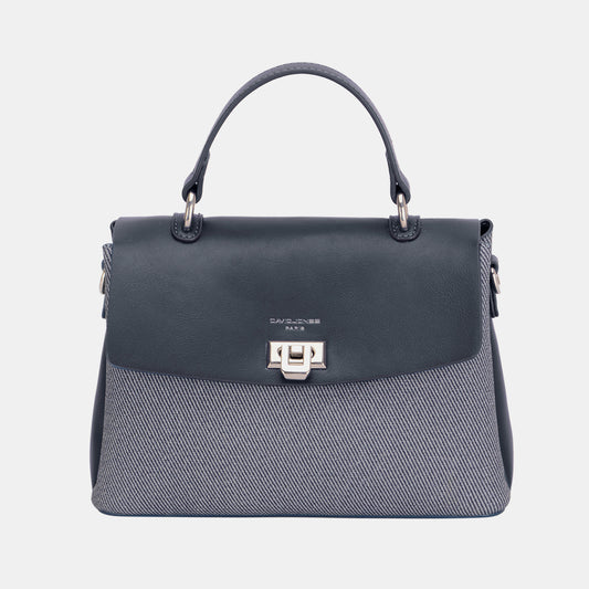 David Jones Striped Contrast Handbag - The Daily Makeover